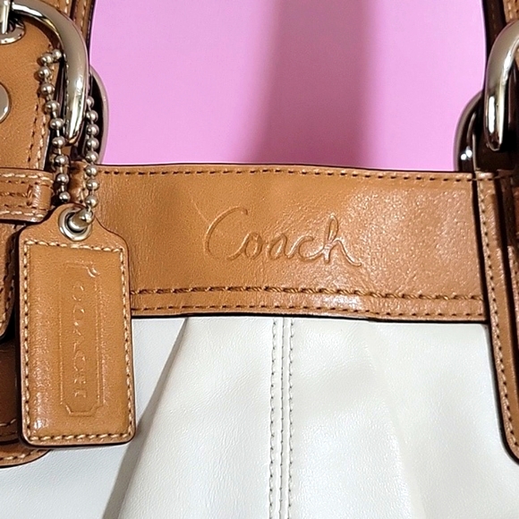 COACHF13732LeatherShoulderBag - Picture 4 of 14